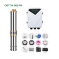 DOTON Solar Power Water Pump System Irrigation DC Deep Well Pump